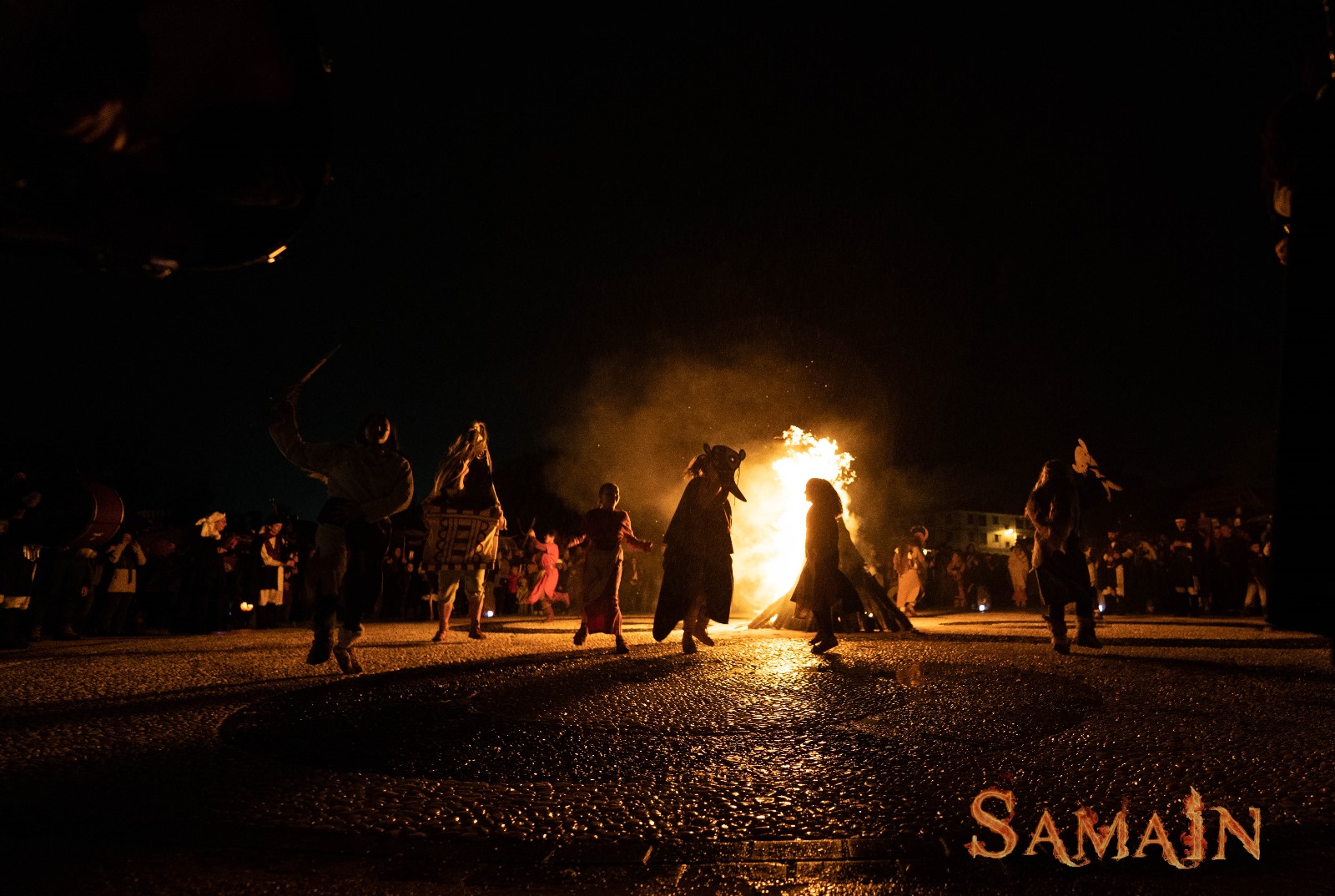 foto de danza en el fuego